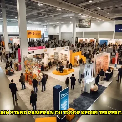 desain stand pameran outdoor kediri terpercaya
